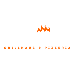 Amo's Grillhaus & Pizzeria logo.